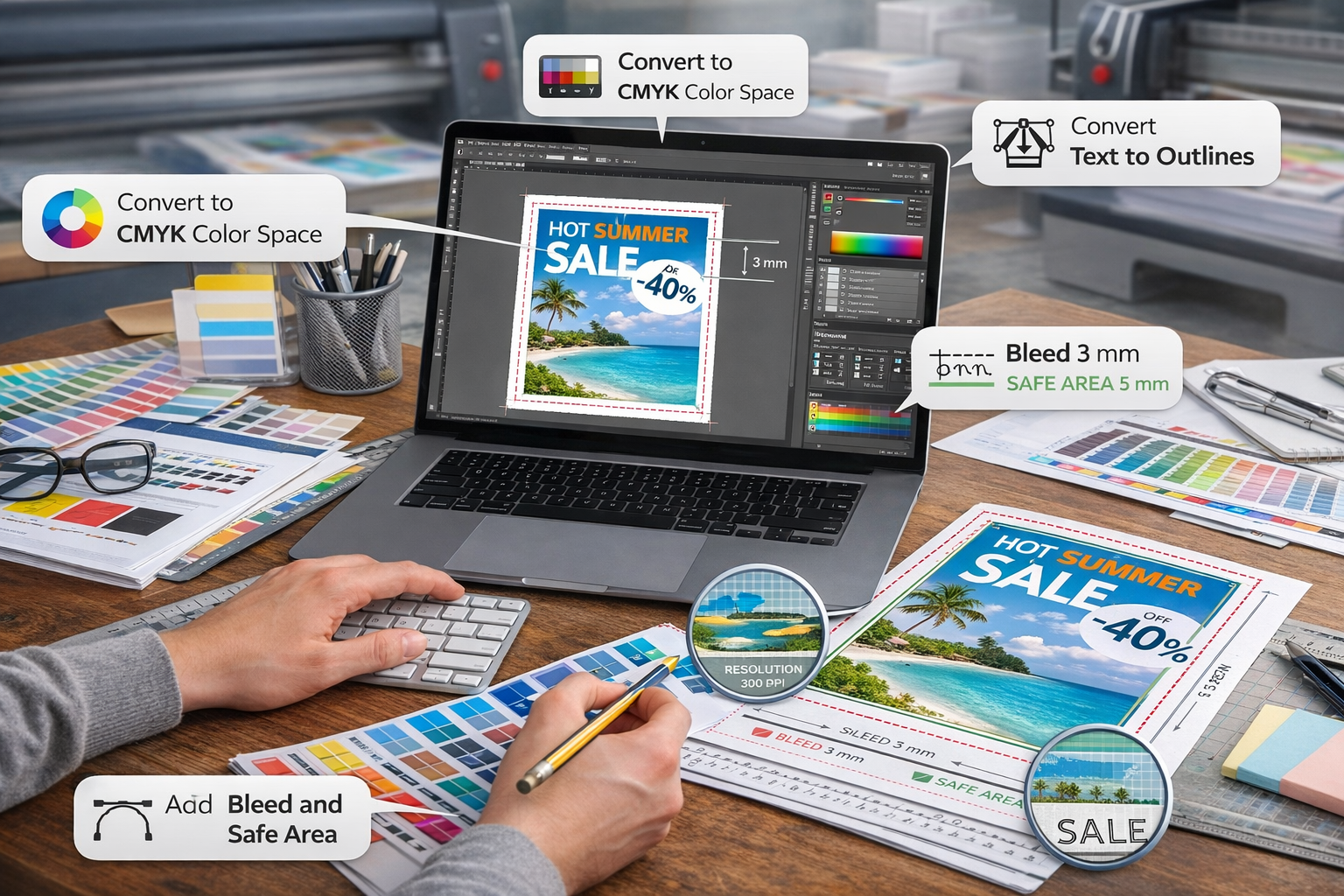 Как подготовить макет к печати