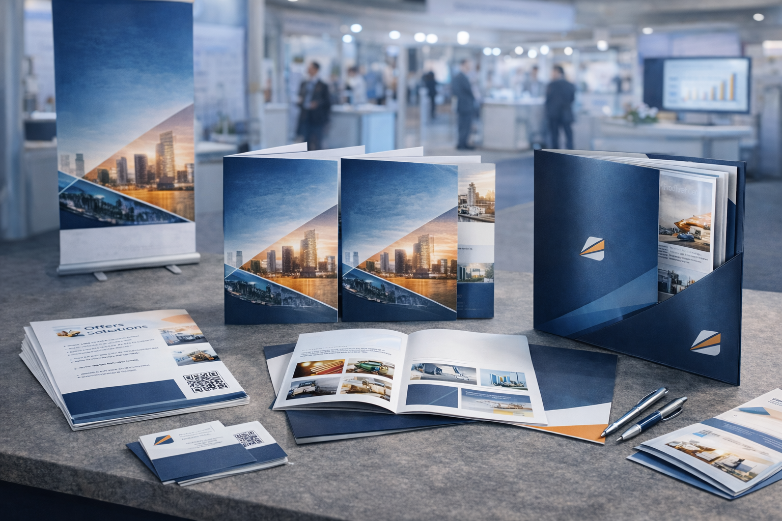 Полиграфия для выставок: что заказать и как усилить эффект